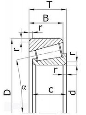 Подшипник 6-7805 У