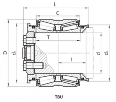 Подшипник TBU130x250/3