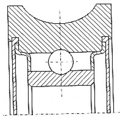 Подшипник 04-470063 ЮТ