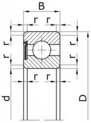 Подшипник 160205