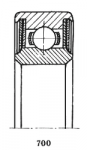 Подшипник 180202 АК1