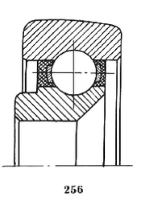 Подшипник 260805 АС3