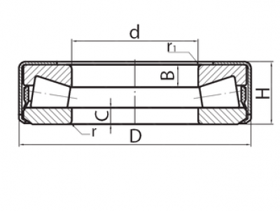 Подшипник 29910C17