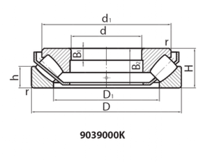 Подшипник 9039336K