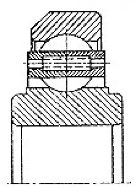 Подшипник 75-100700 Е