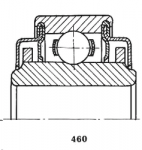 Подшипник 76-770068 КС15