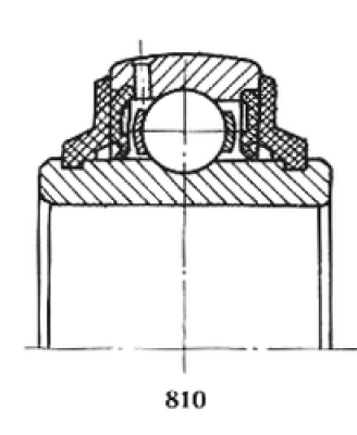 Подшипник 890208 С17