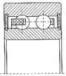 Подшипник 960708 Е1С23
