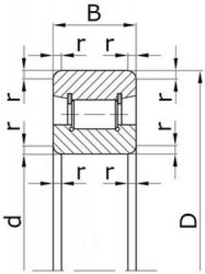 Подшипник 102313 М