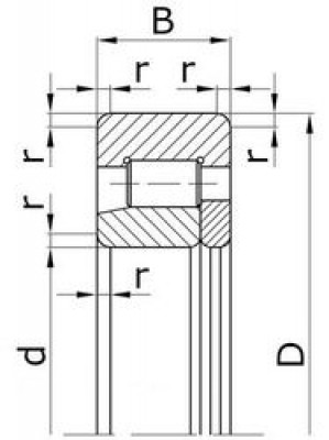 Подшипник 232724