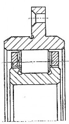 Подшипник 5-672719 Т1