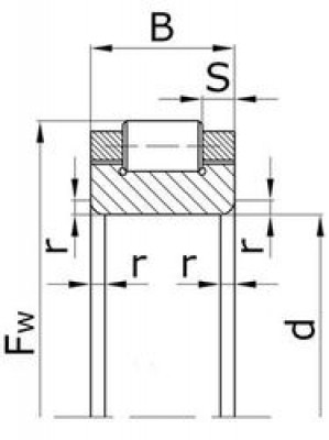 Подшипник 502218