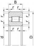 Подшипник 6-42408 Д