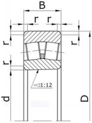 Подшипник 31531/670Н