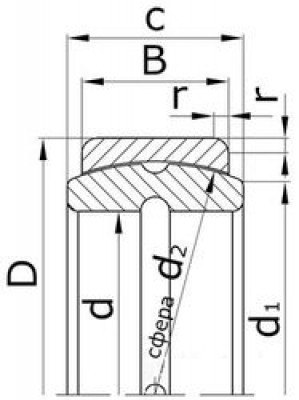 Подшипник ШСП4