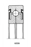 Подшипник 348702 К1