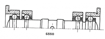 Подшипник 4-106052 ЮТП