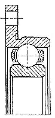 Подшипник 4-186909 П