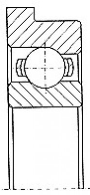 Подшипник 4-646062 Ю1