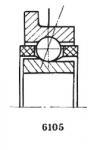 Подшипник 4-836076 Ю1