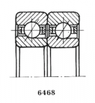 Подшипник 436207 КЕ