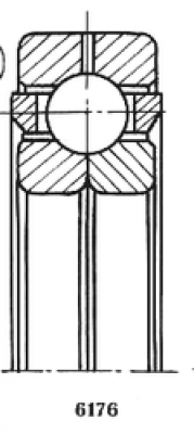 Подшипник 45-176320 ЕШ2