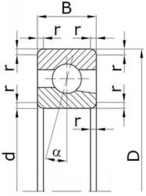 Подшипник 46027К