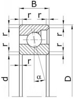 Подшипник 5-1006096 П