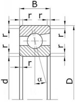 Подшипник 6-46211 Е3