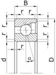 Подшипник 8М4-6023 Е