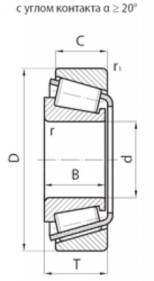 Подшипник 127509AK